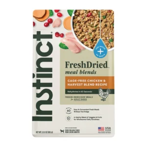 Fresh Dried Meal Blends Cage Free Chicken and Harvest Blend 23 oz