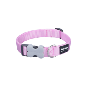 Bucklebone Pastel Pink collar Large 25mm (.98 inches)