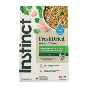 Fresh Dried Meal Blends Cage Free Chicken and Supergreens Recipe 23 oz